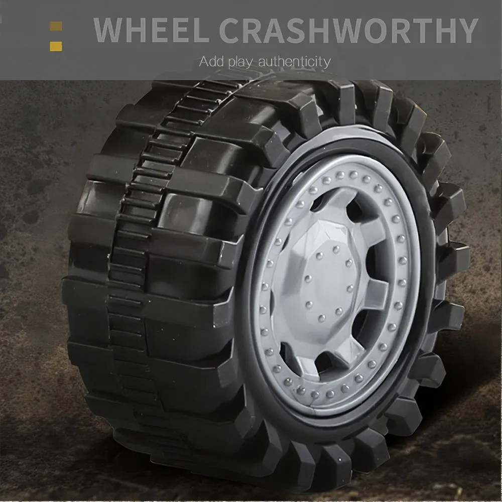 1/24 5CH Radio Control RC Bulldozer Truck RC Engineering Construction Vehicle Truck Toys for Children