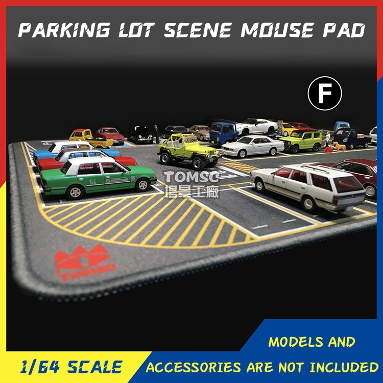 NEW 60*40CM DIY Car Parking Map Toys City Parking Lot Road Map Rug Scene Mouse Pad