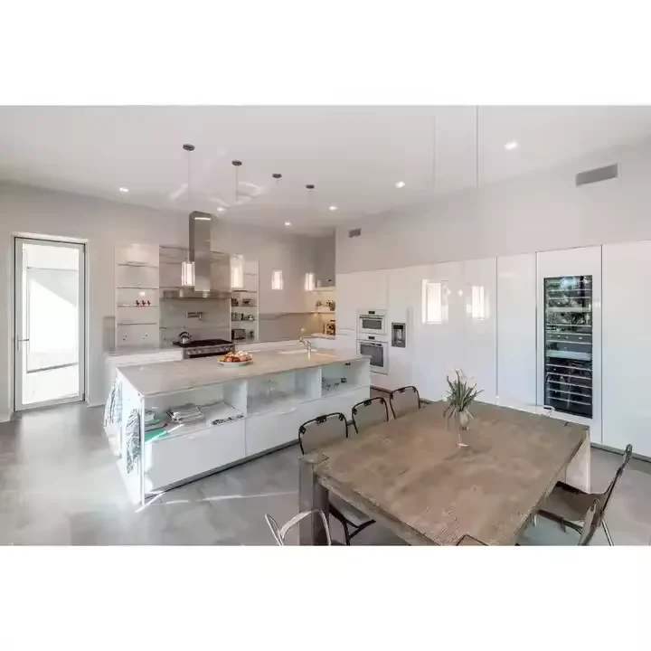 Australia Standard Environmental Friendly Material Modern Polyurethane Kitchen Cabinet