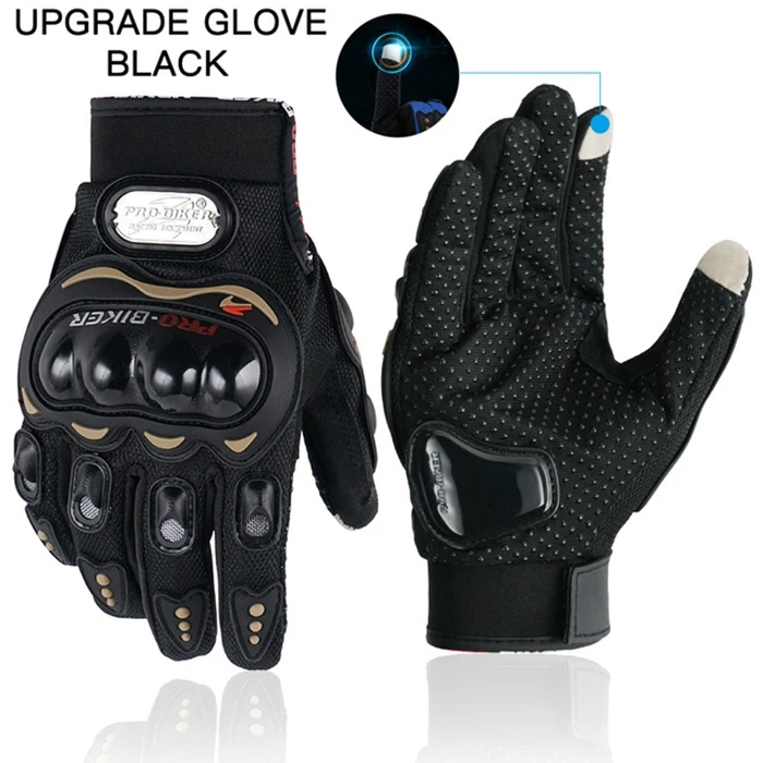 Hot Sale Touch Screen Bike Outdoor Sports Protective Racing Gloves for Men Women  Full Finger  Motorcycle Gloves