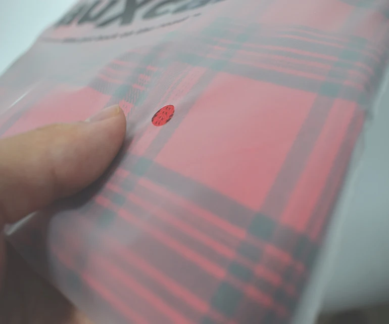 Wholesale In stock Factory zip lock frosted plastic packaging bag for clothes