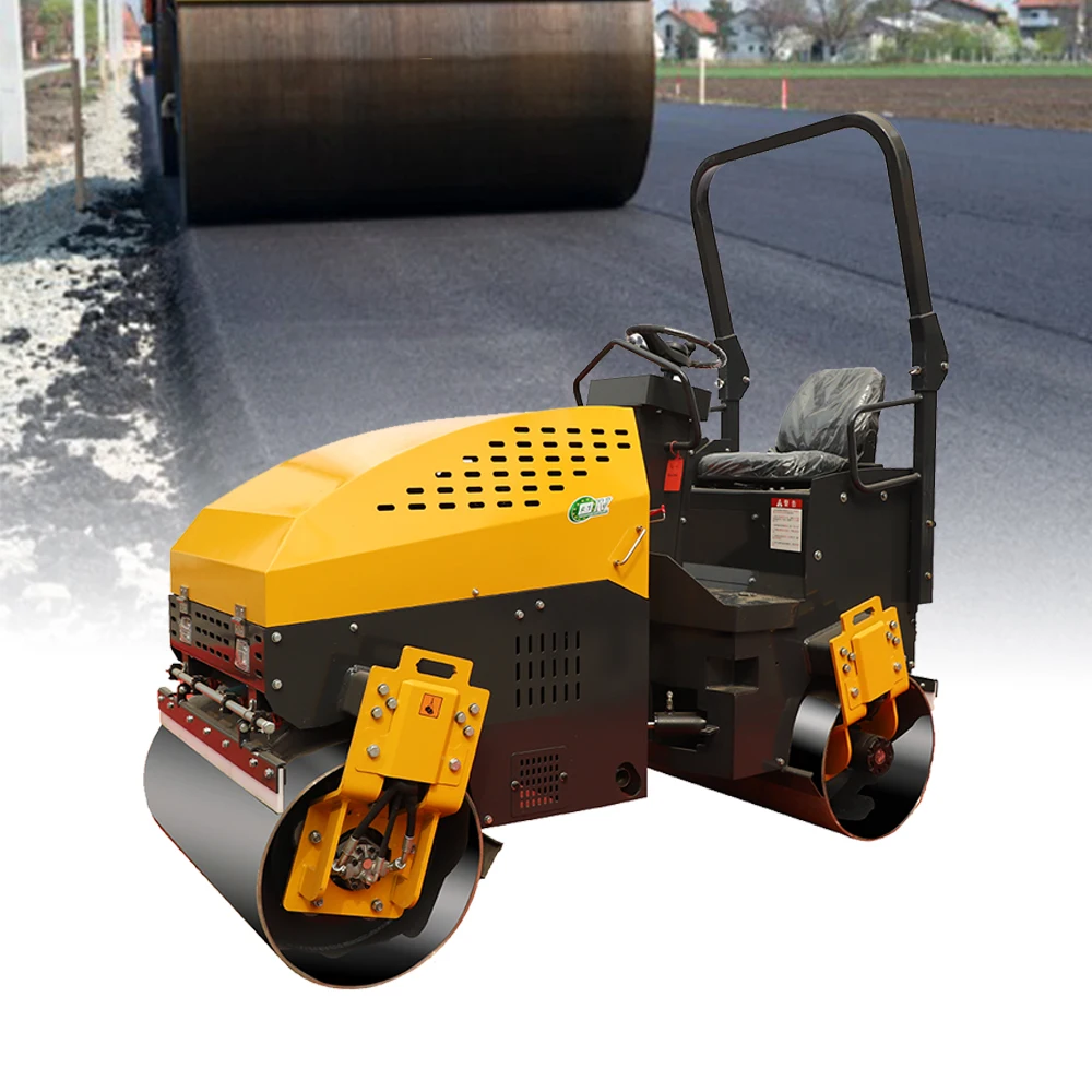 1 Ton 2 Ton 3 Ton 4 Ton 5 Ton 1.5 Ton steel wheel Hydraulic vibratory Vibrating Tandem Asphalt double drum Compactor Road Roller