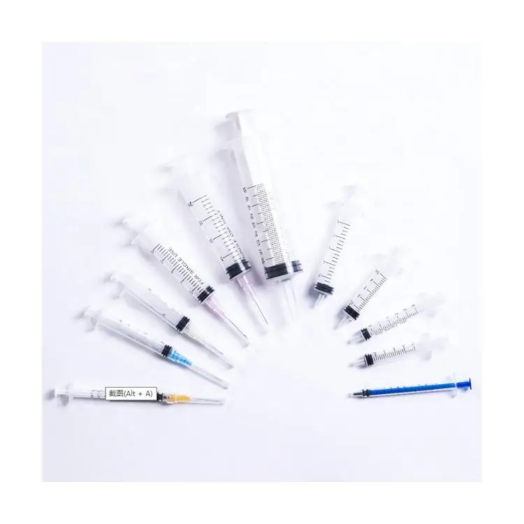 portable medical disposable Vaccines plastic pvc disposable medical feeding syringe