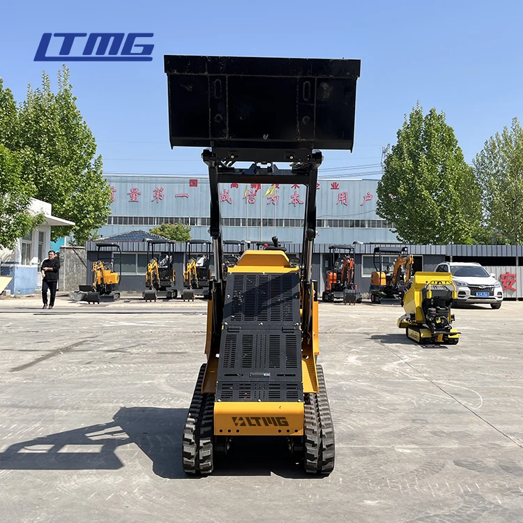 buy high quality skidsteer rubber tracked crawler pelleteuse cingoli equipos agricolas skid steer loaders