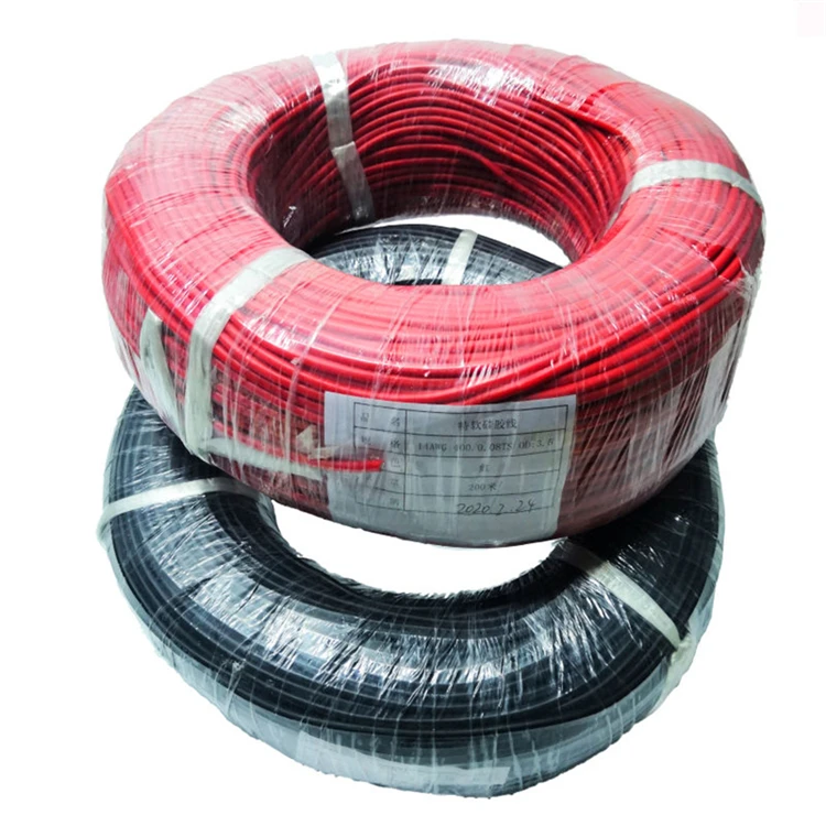 Super Soft High Flexible Silicone Cable Wire Gauge 6 8 10 12 14 16 18 20 22 24 Awg Ultra Flexible Heat Resistant Silicone Cable