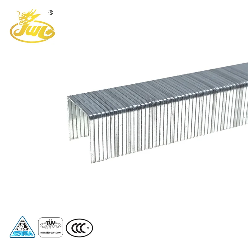 Modern Fancy Colorful 13MM 80 Series Furniture Staples 21GA U-Type Nail