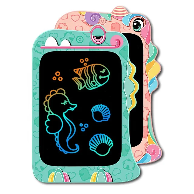 Планшет для письма с ЖК-экраном 8 5 дюймов детские игрушки-единороги доска рисования динозавры игрушки От 3 до 7 лет мальчиков и девочек идея легкий коврик