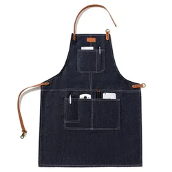 Cape manufacturer comfortable work wear recycle polyester apron barber for barbershop