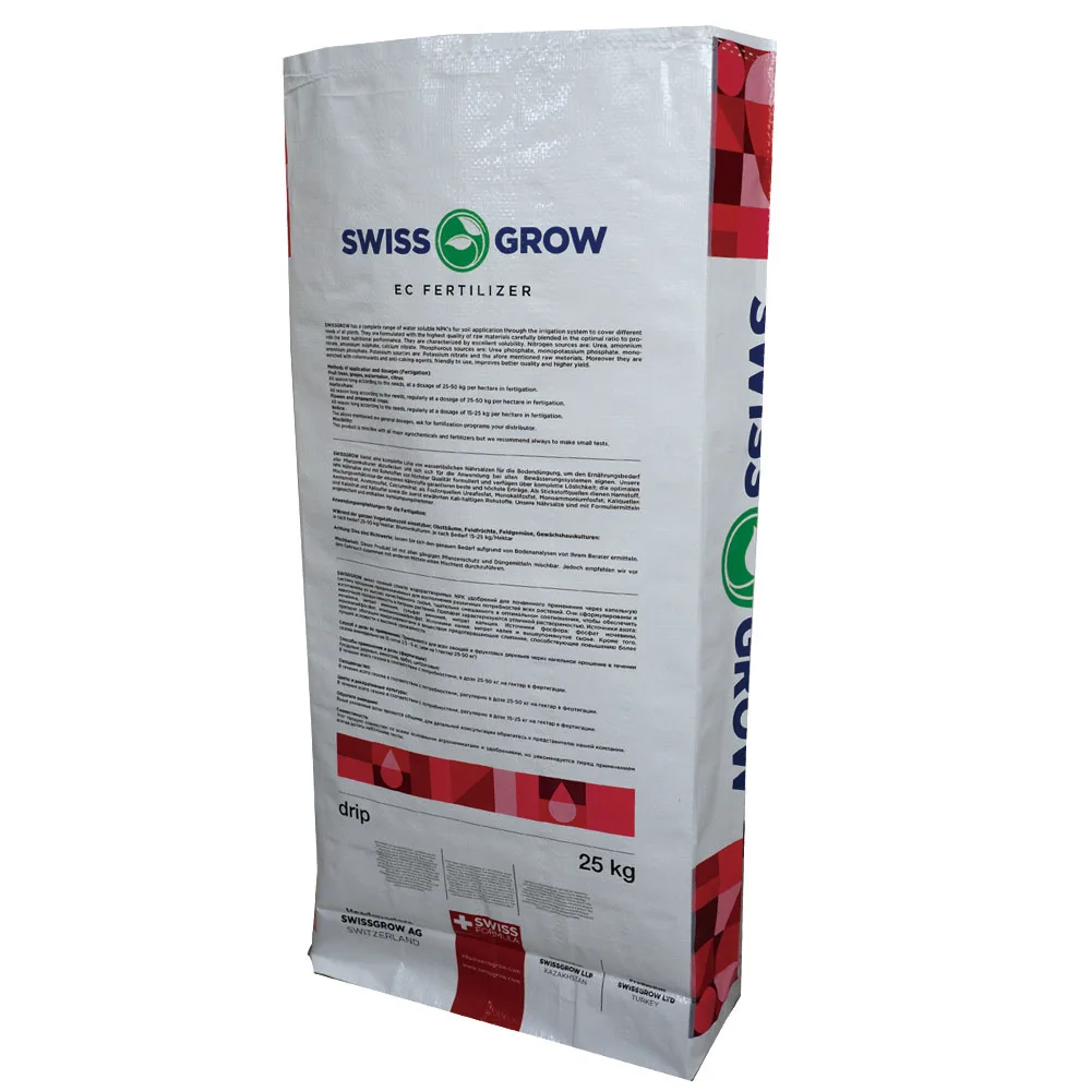 Wholesale Good price Custom Logo 25kg Fertilizer Bag pp woven bags With Diy Size