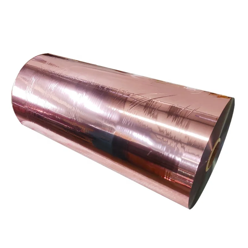 Metalized BOPP film metallic roll thermal lamination film for Thermal Lamination And Packaging