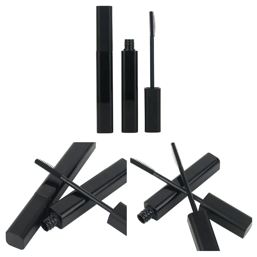 Оптовая продажа; Новое поступление; Доступна индивидуальная печать пластиковый черный пустой тонкий тюбик туши для ресниц 16,7 мл тюбики для туши для ресниц упаковка бутылки