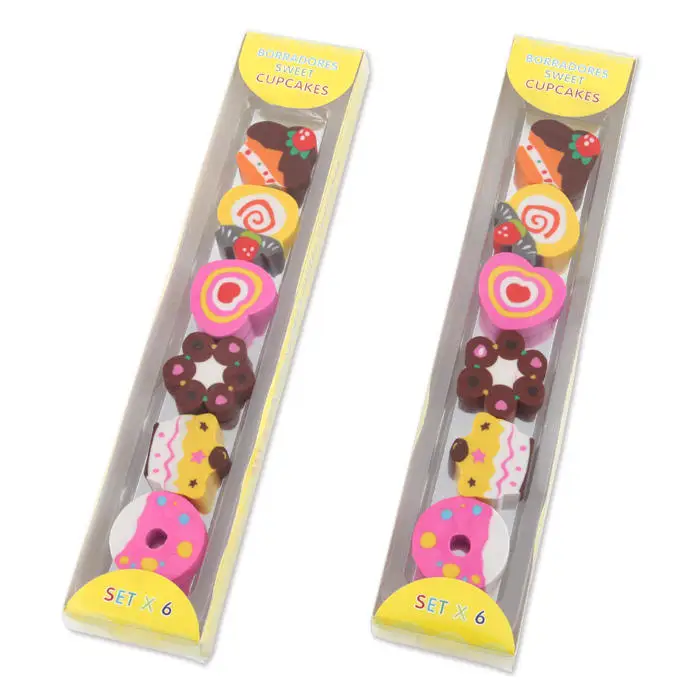 Promotion Shaped Pencil  Kids Eraser  Creative Eraser Cartoon Pencil christmas Eraser