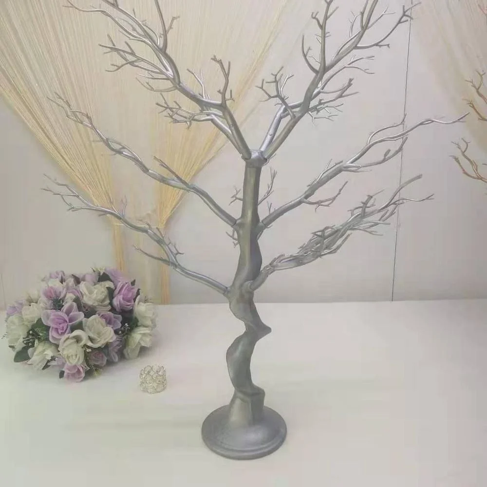 mini black bendable Christmas plastic tree for wedding supplies