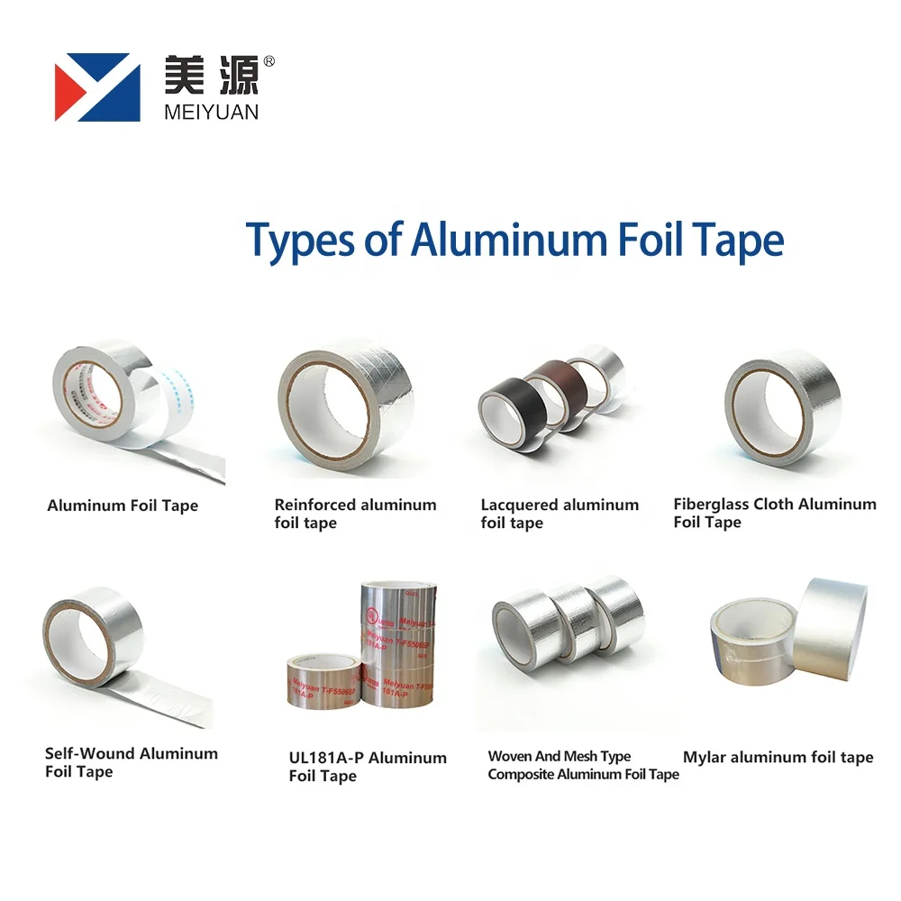 Pipeline Connection Leak High Quality duct tape Recyclable Fiberglass Cloth Aluminum Foil Tape