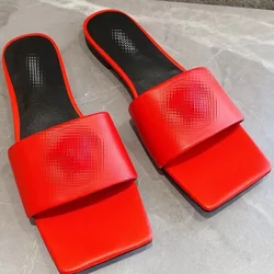 OUDINA Designer Famous Brand Slippers Sandals Luxury High Quality Slides Women Slipper