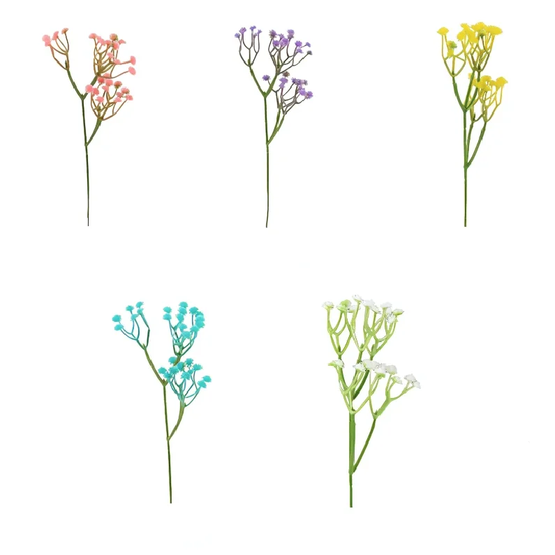 Wholesale Baby Breath Flowers Artificial Dried Baby Breath Flowers Gypsophila Wedding Home Party Decoration