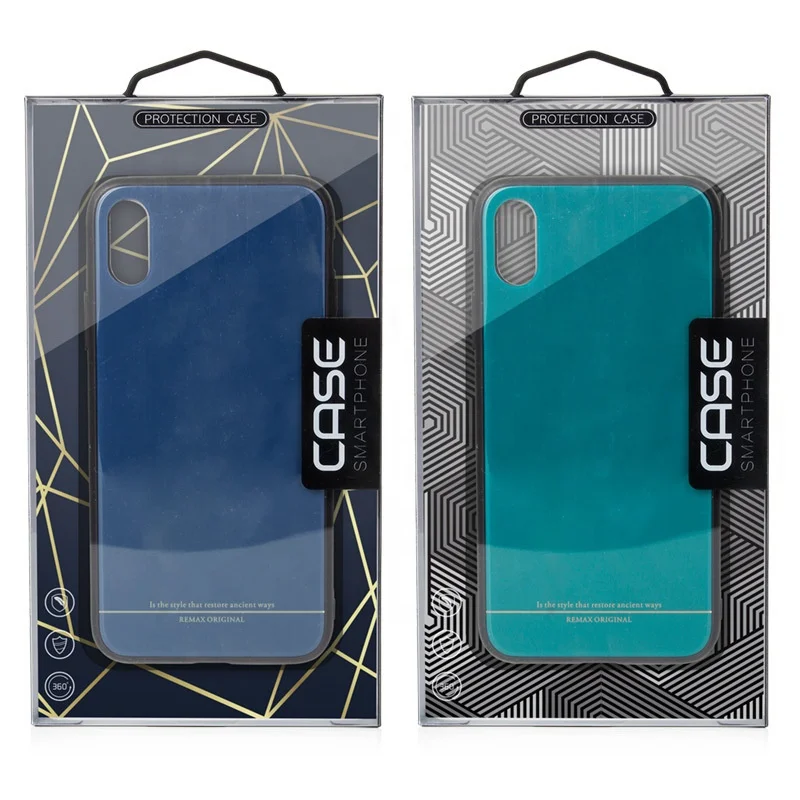 Wholesale Price Quality Plastic Box Packaging for Mobile Phone Case with Lanyard