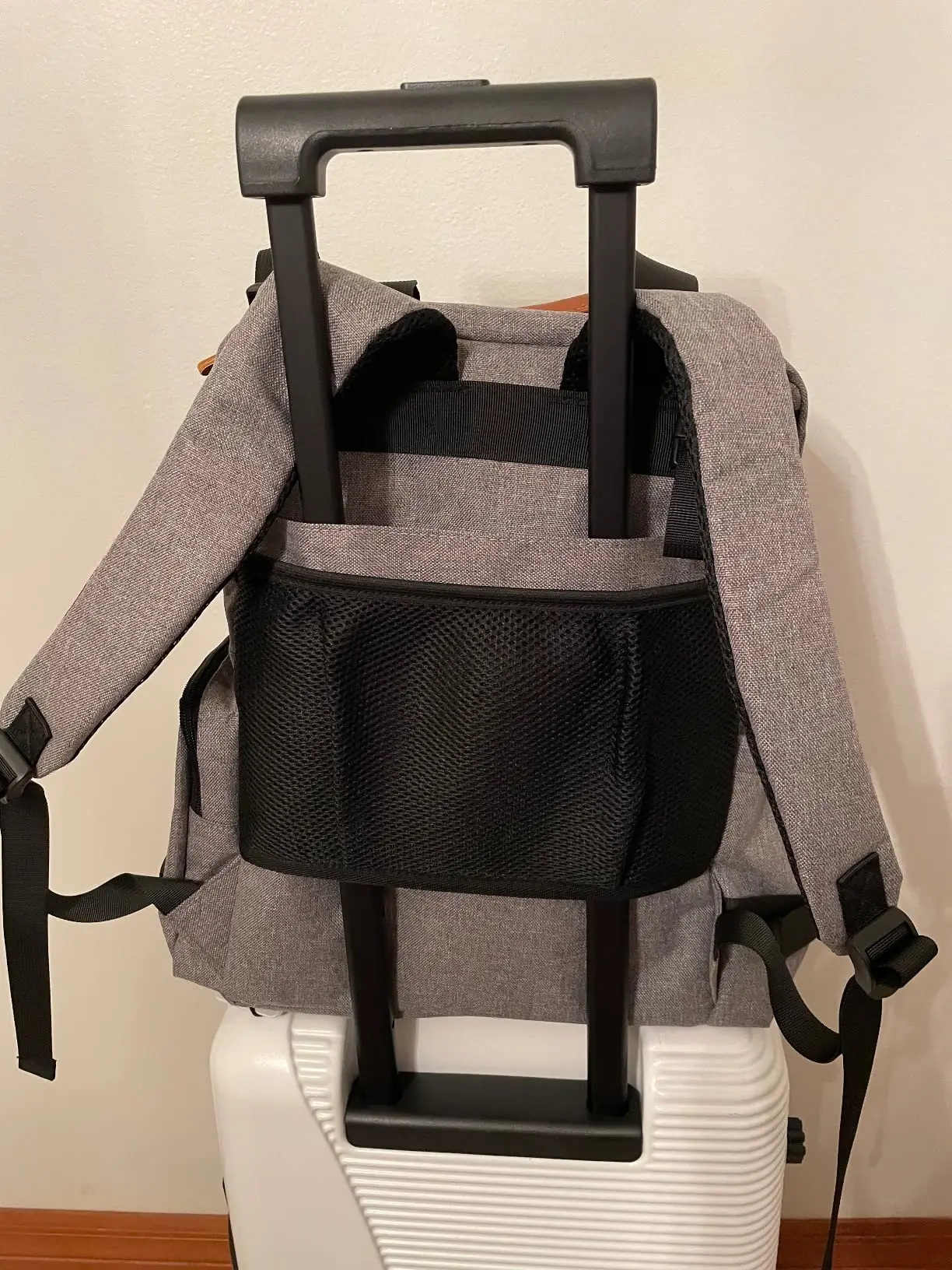 Pet Travel Bag, Double-Layer Pet Supplies Backpack (for All Pet Travel Supplies), Pet Travel Backpack