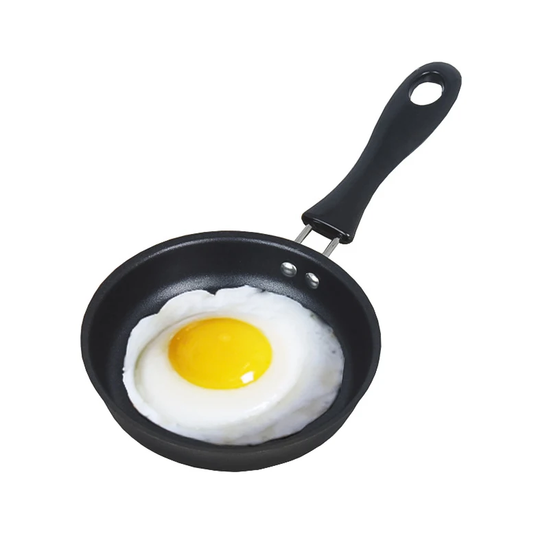 suitable for gas furnace mini cast iron 12cm in diameter omelette without pot cover non stick pot bottom cookware