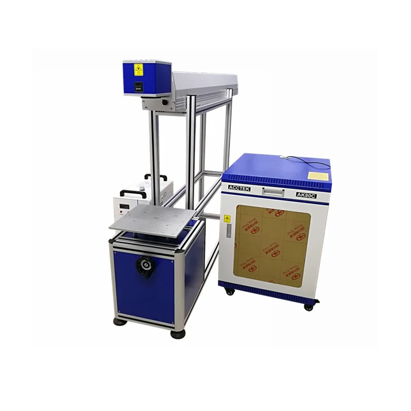 Laser glass tube 90w co2 laser marking machine with EZCAD software/ co2 laser marking and engraving machine for wood acrylic
