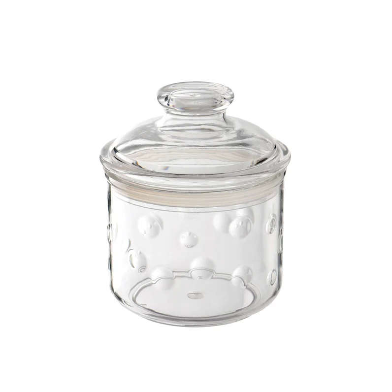 Bubble Design Noodle Pasta tall ginger jars Cylinder large plastic 1000ml 1L Acrylic Pickle Jar