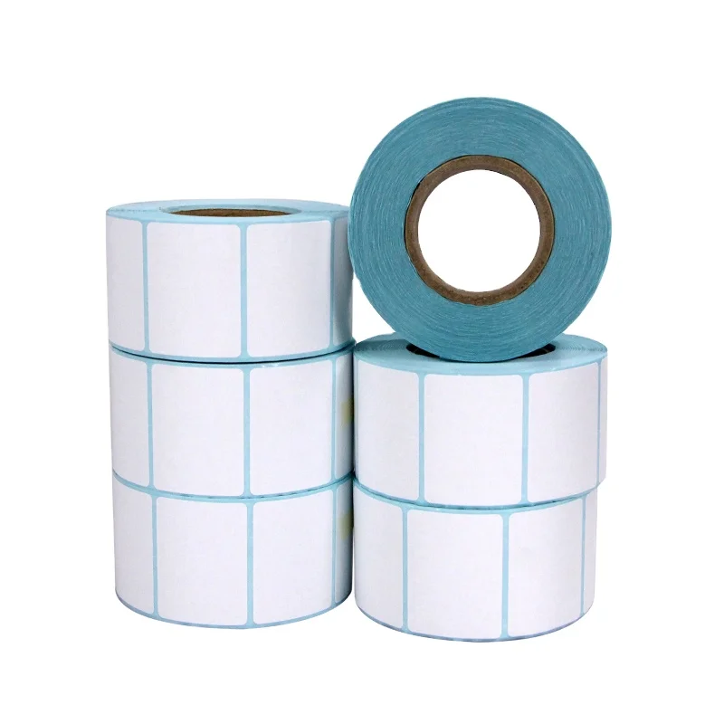 Round Or Square Waterproof Paper Security Qr Code Label Sticker Printing