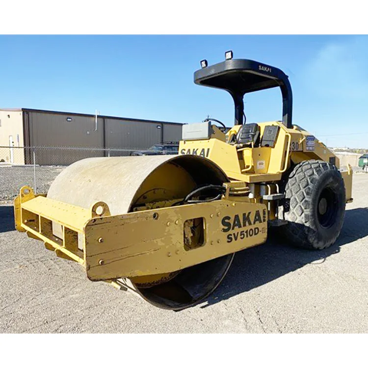 Original Japan Used Sakai Road Roller second hand SV91 SV90 SV70 SV100 10 tons 90 100 Roller Compactor for sale