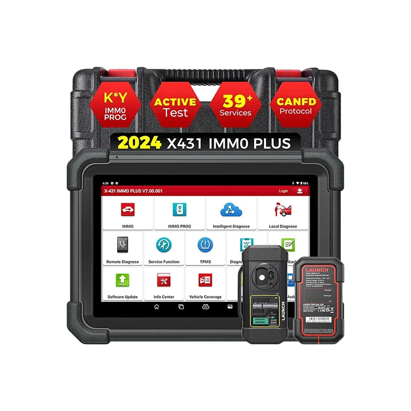Launch X431 IMMO PLUS Car Key  Professional Programming Tool Code Reader with 39 Resets Automotive Diagnostic Scanner