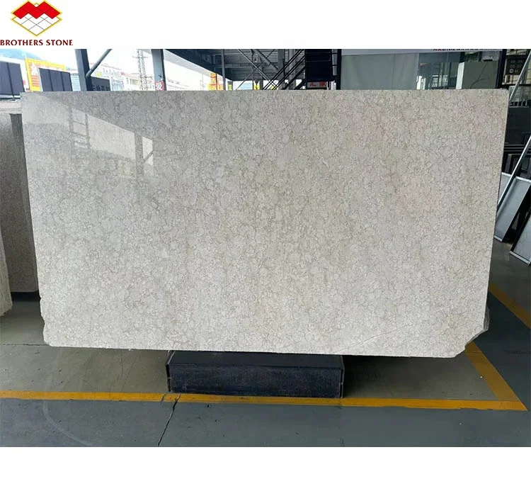 Modern Paris Beige Marble Natural Stone for Interior Wall Cladding Decor