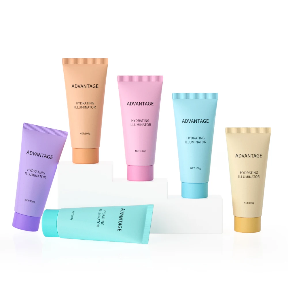 Biodegradable 30 50 100 150 ml frosted sugar cane scrub container tube PVC plastic cosmetic squeeze soft tube