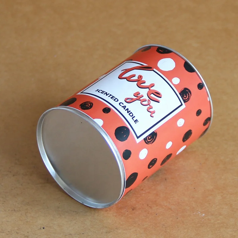 Sedex Audited Supplies Gin tonic Custom printed metal pop-top (can) candle