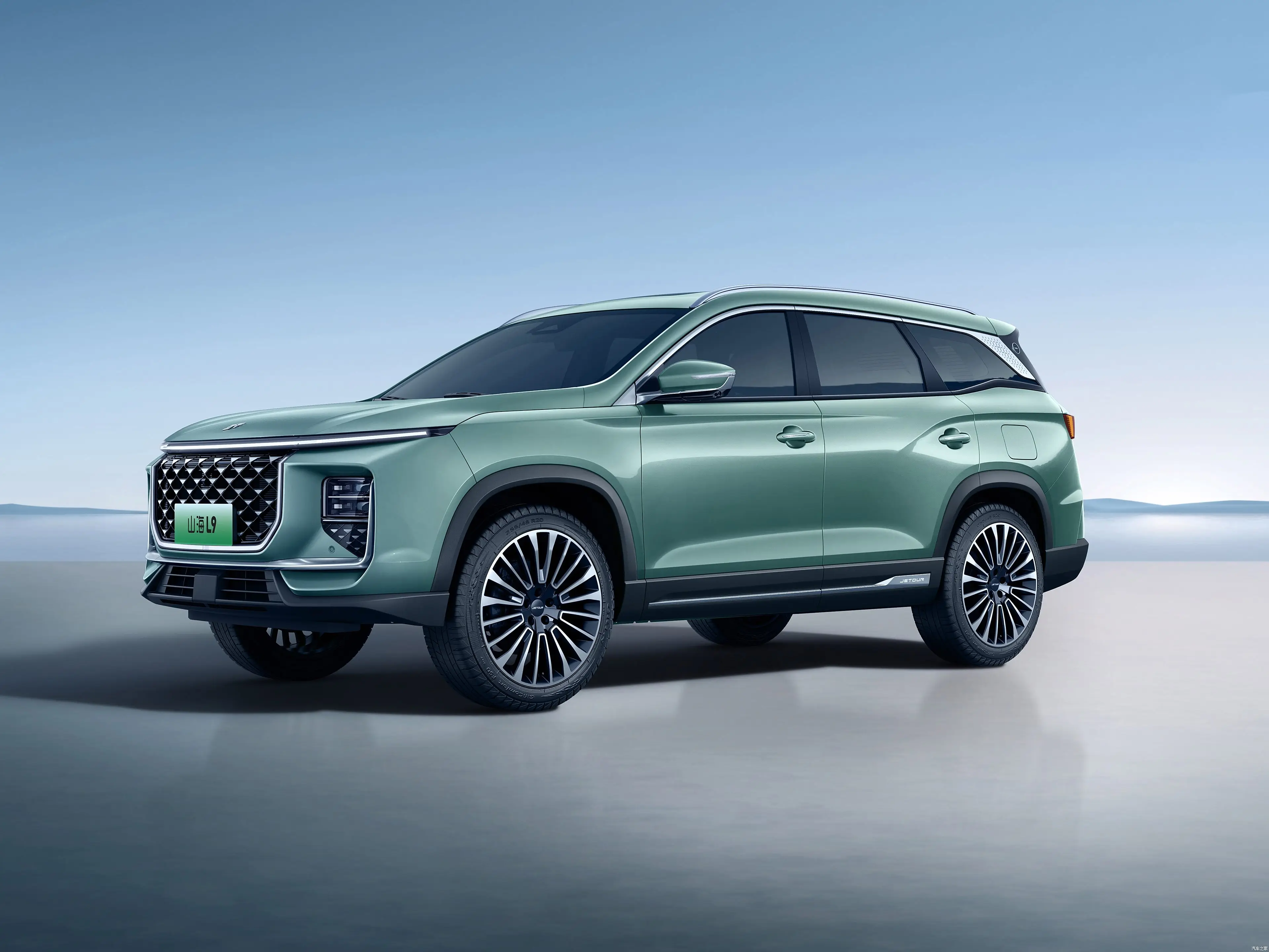 Лидер продаж 2024 Новый гибридный электромобиль Chery Jetour Shanghai L9 SUV с приводом 4WD и 7 сиденьями Произведено в Китае
