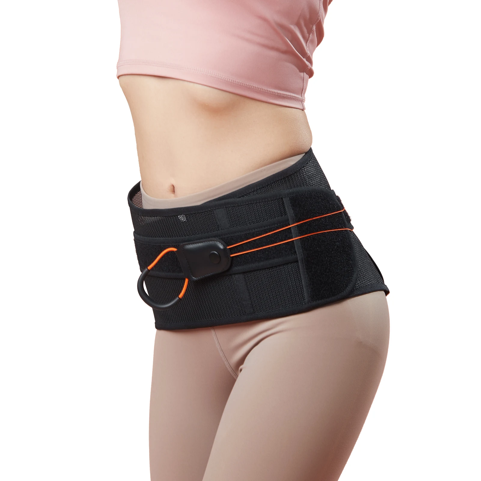 Adjustable Lumbar Support for Pain Relief of Back/Lumbar/Waist with Spring Stabilizer