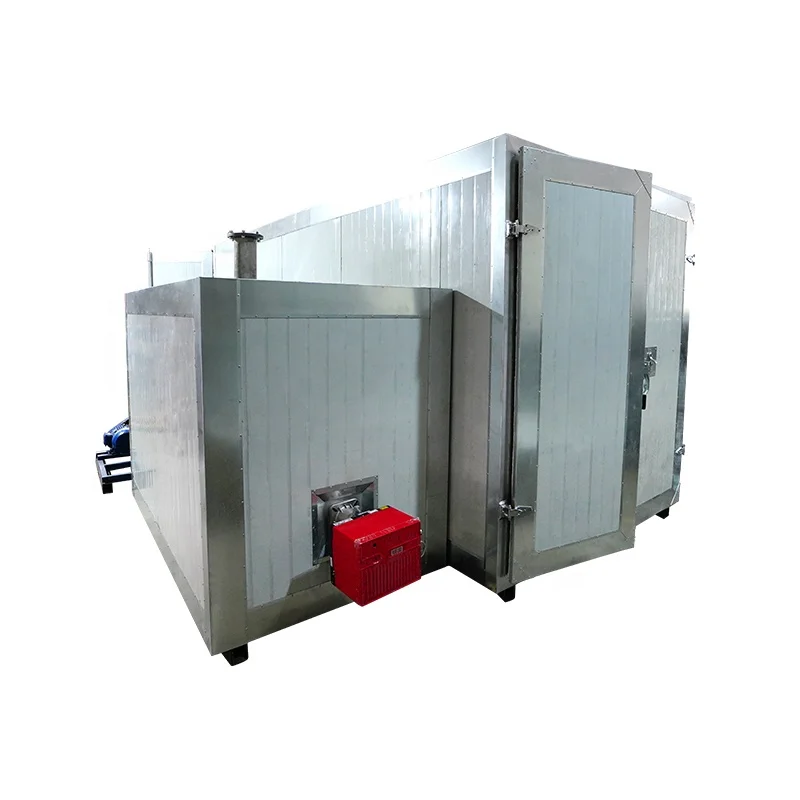 40 FS Powder coating curing drying oven   Riello gas diesel heating burner
