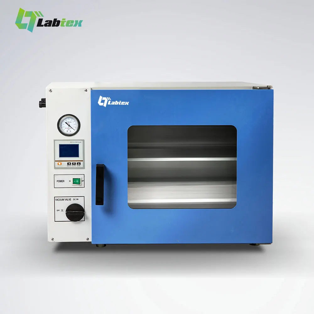 LABTEX Vertical Vacuum Drying Oven Laboratory LCD Display Full Automatic Drying Oven 91L 215L Lab Vacuum Dryer