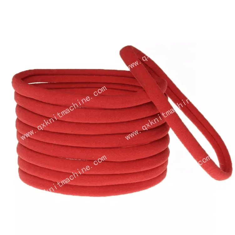 Elastic Hair Tie Band Making Knitting Machine