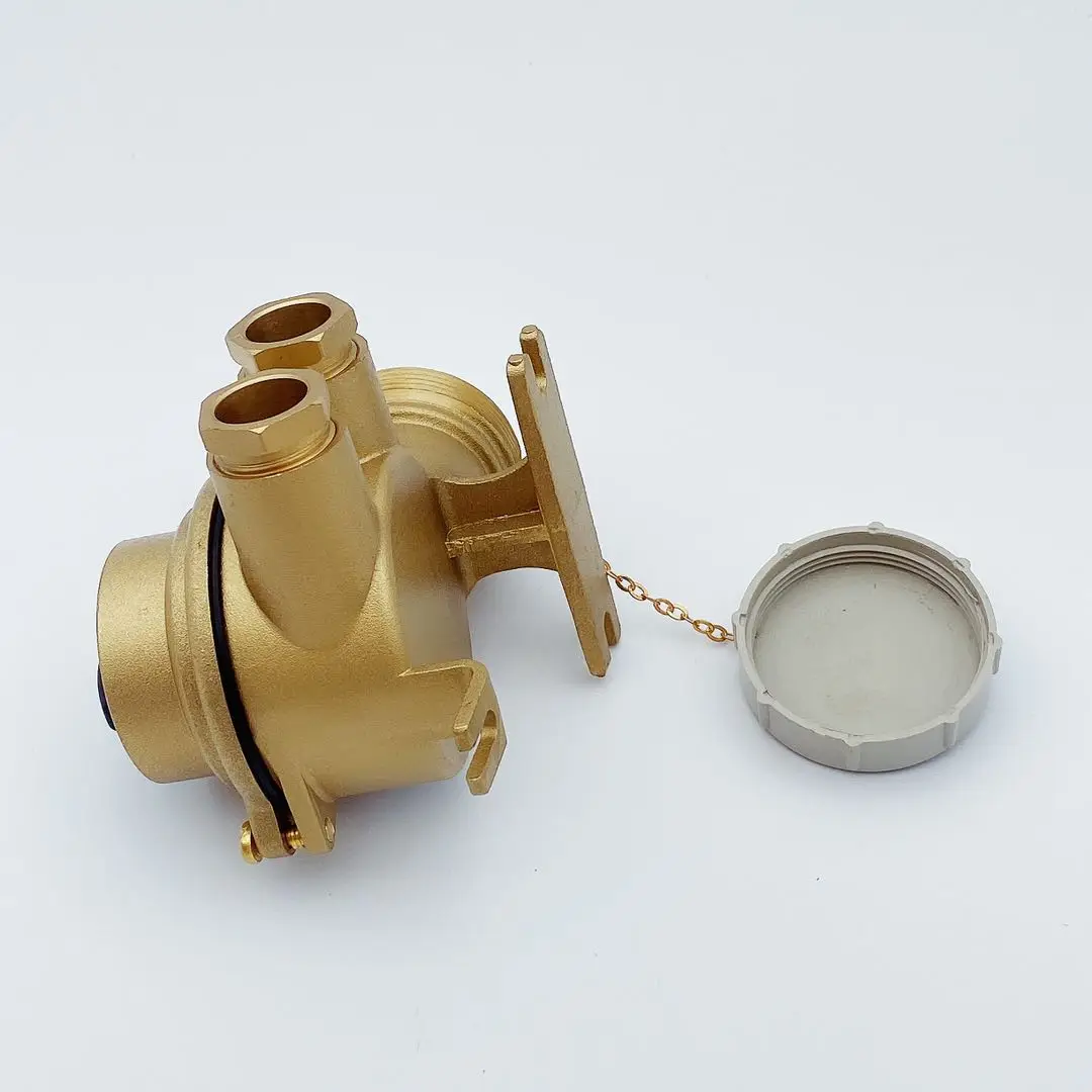 250V 10A Marine  brass socket with switch 792887 1141/2  CZKH202-3