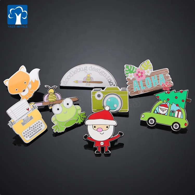 2024 gold silver bronze new design metal hard soft enamel unicorn lapel pin