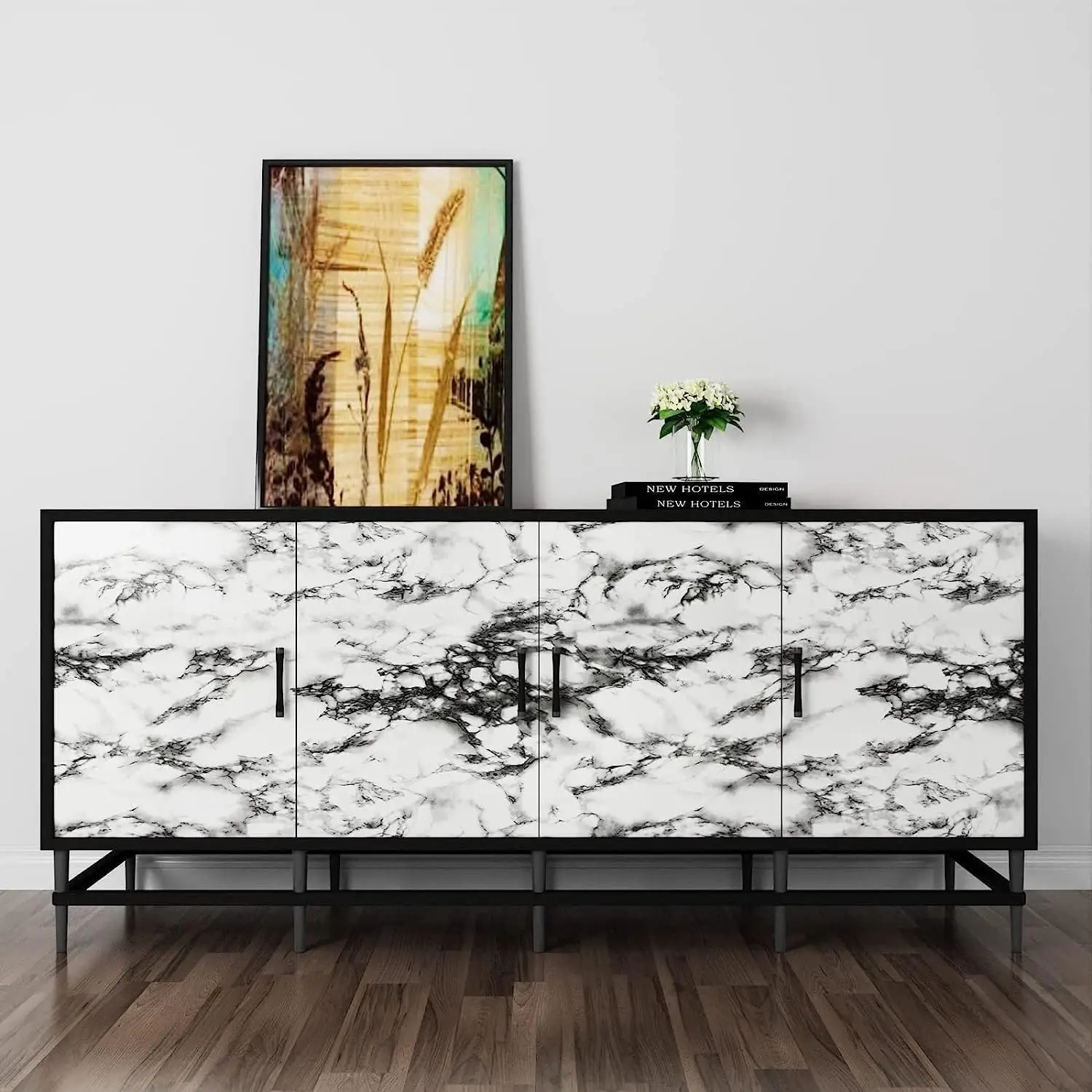2024 new trend pvc marble design fireproof wallpaper home decoration for kitchen backsplash wall sticker  heat proof
