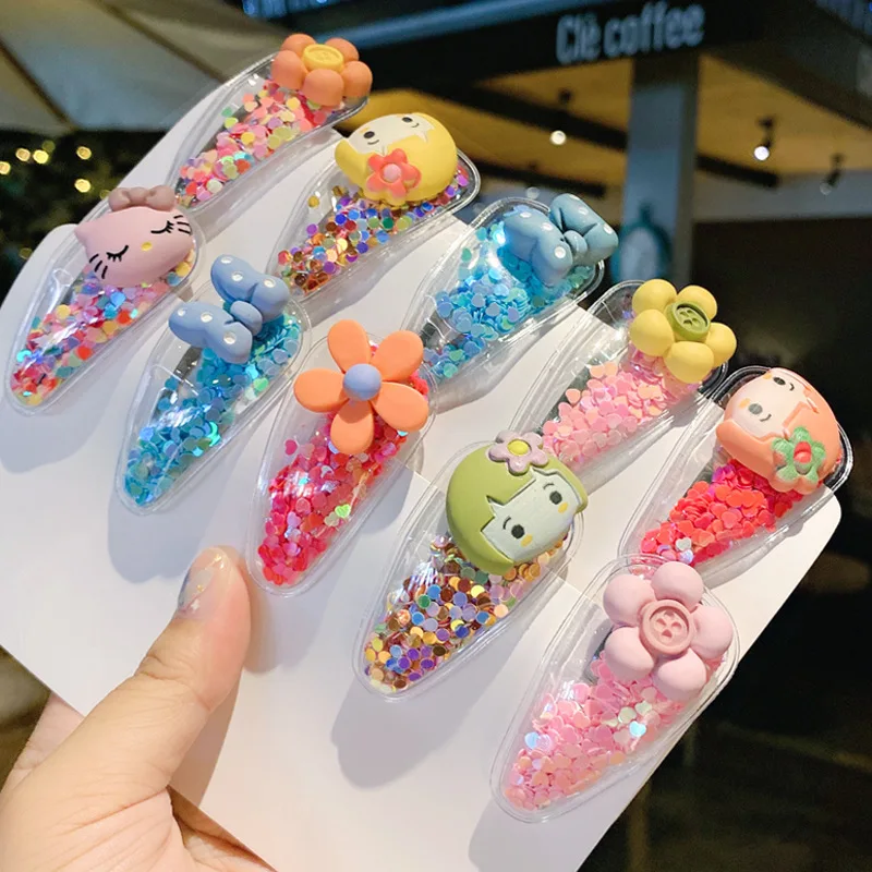 2021 5pcs Cute Fruit Hair Accessories Colorful BB Clip Lovely Hair Clip For Kids