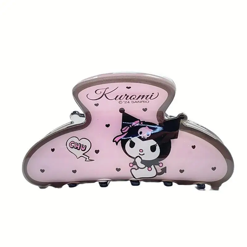 High Quality Cartoon Hair Claw Clip Cinnamoroll My Melody Stylish Barrette For Women