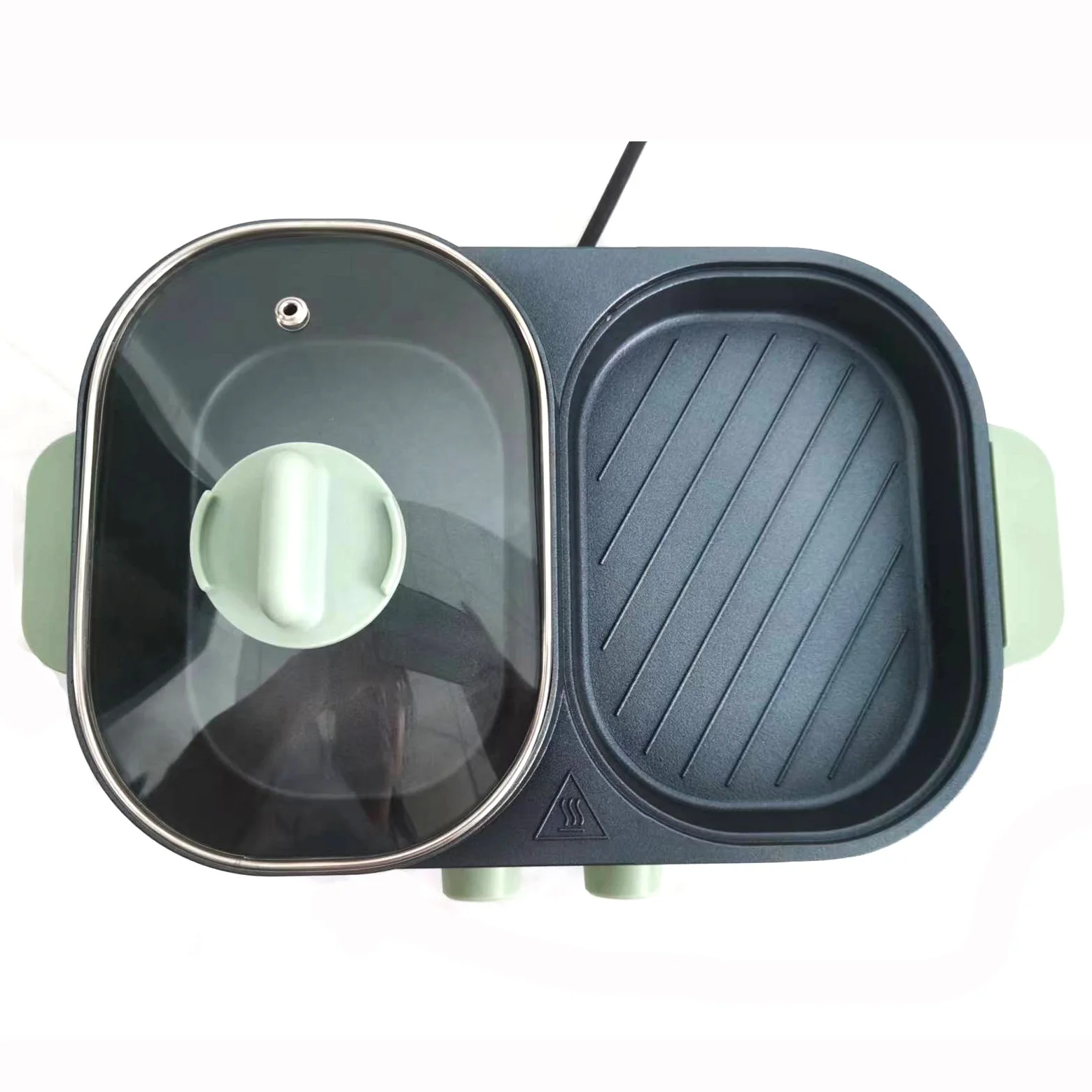 Популярный тайский мини-Гриль 2 в 1 для 1-2 человек новом стиле