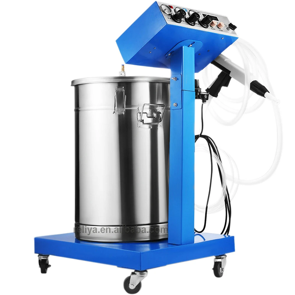 WX-958 300-400g/min Electrostatic Spray Spraying Gun Paint System Powder Coating Equipment