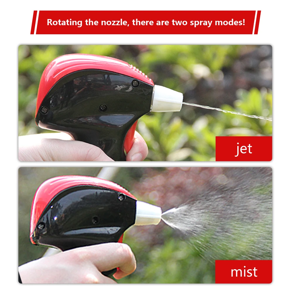 Battery Spray pump operated Trigger Sprayer trigger Spray Cleaner with fine mist sprayer nozzle for garden