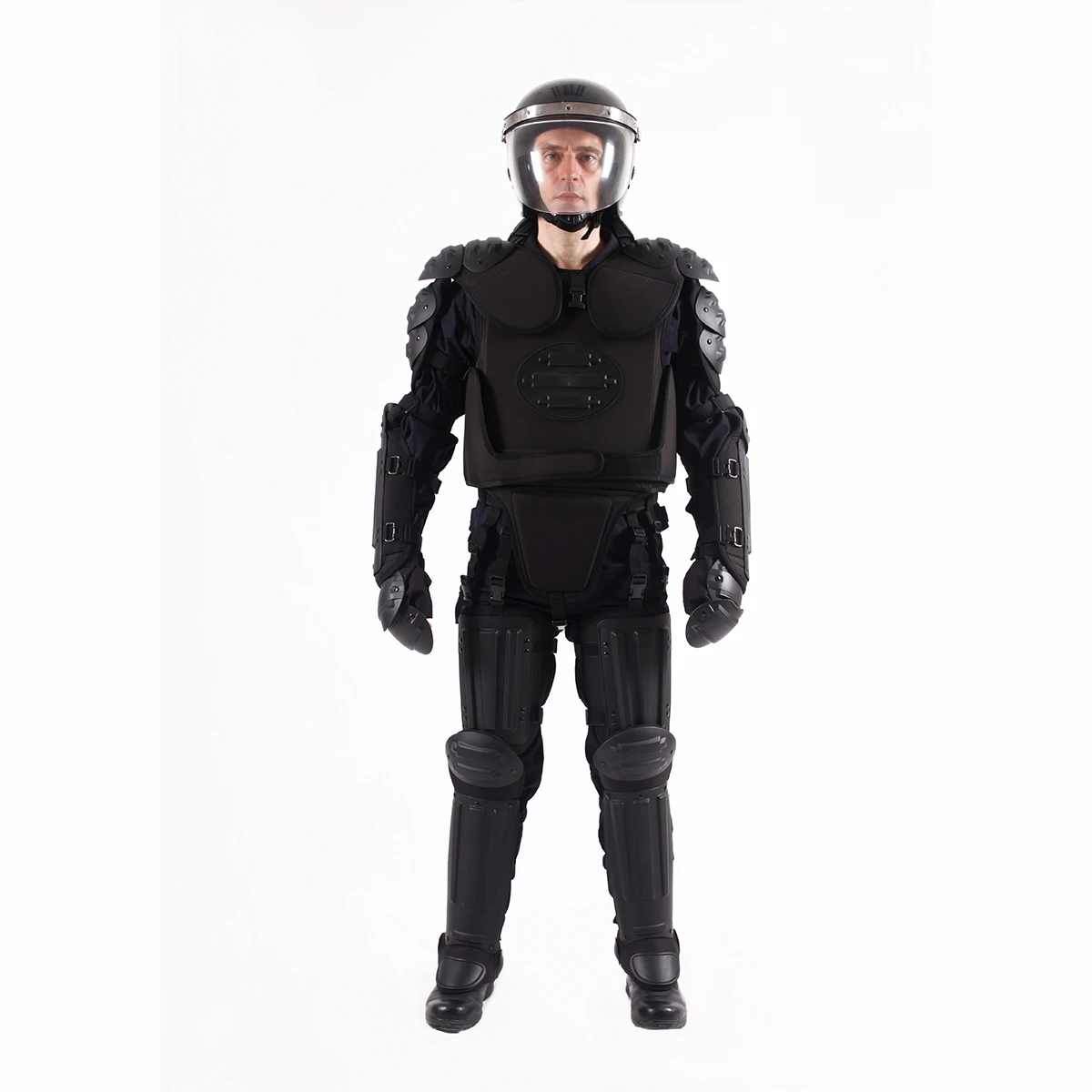Soft Body Protector Riot Suit Riot Control Suit Safety Suit  Shield Helmet Set Equipment