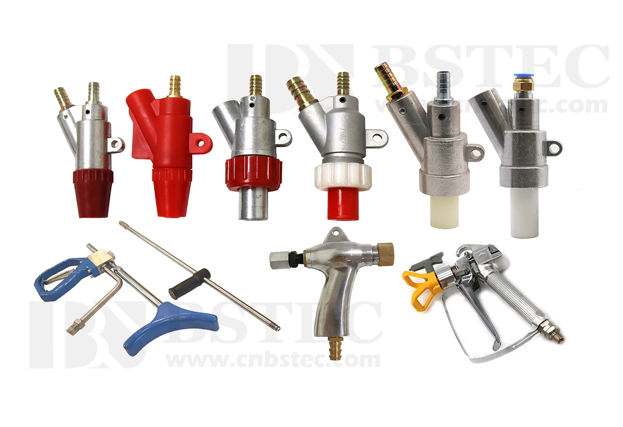 Al Case Spray Guns High Pressure Air Sand Blasting Machine Sandblaster Spray Guns