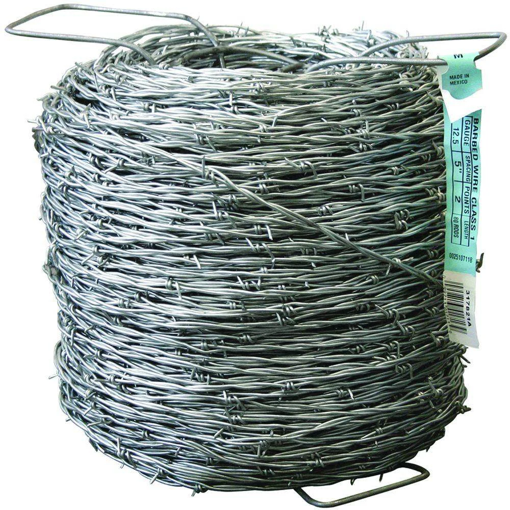 Razor barbed wire/Hot Dipped Galvanized stainless steel  Barbed Wire Price/barbed wire fence design