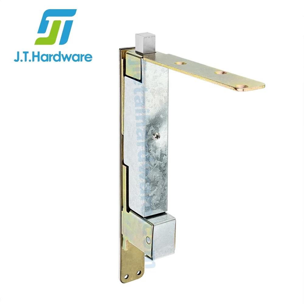 Fire Rated Wood Doors Constant Latching Stainless Steel 304 Automatic Shoot Flush Bolt