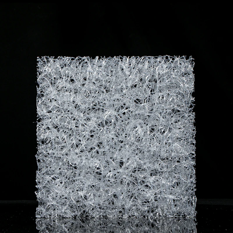 Skylee high resilience cooling breathable washable 4D POE vermicelli high density air fiber polymer customized bed mattress