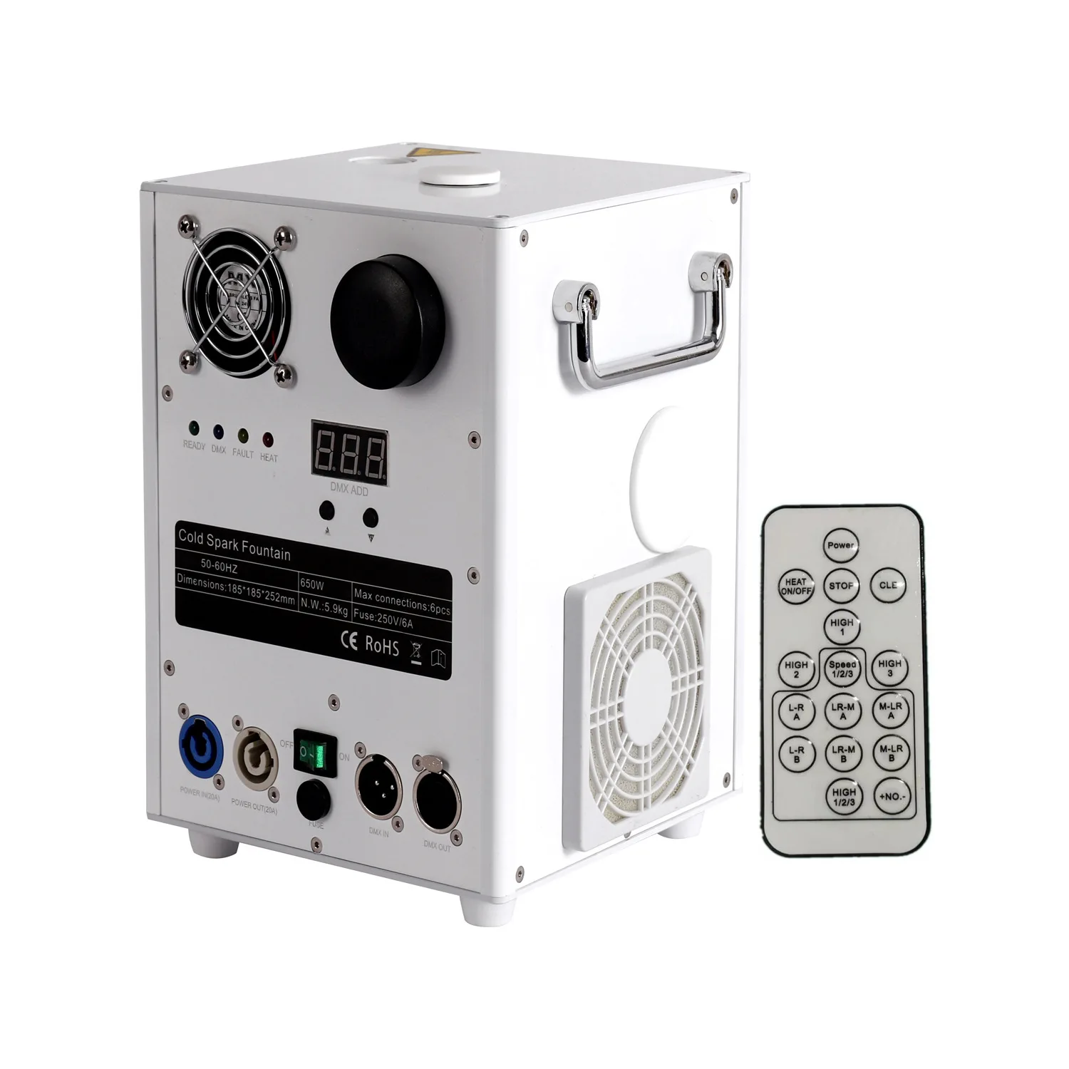 650 Вт холодная Искра фейерверк машина DJ диско сценический эффект машина свет